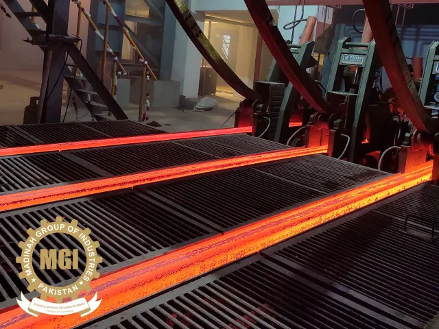 CCM commissioning at madina steel by unisons steel solutions and bolong machinery
