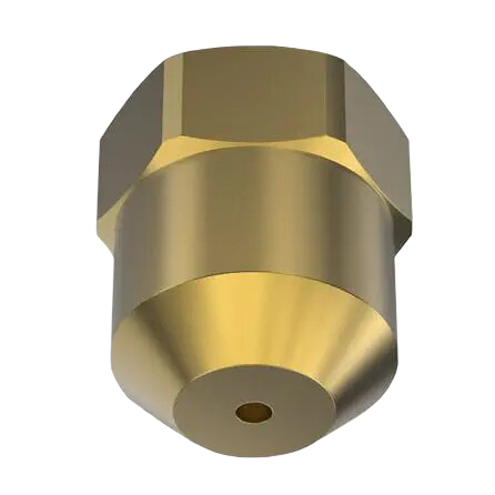 brass spray nozzle for steel manufacturing