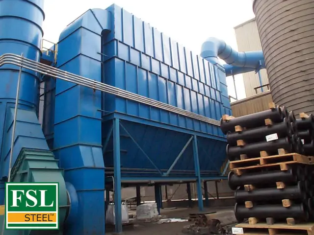 Dust Control System commissioning by Unisons Steel Solutions at Fazal Steel