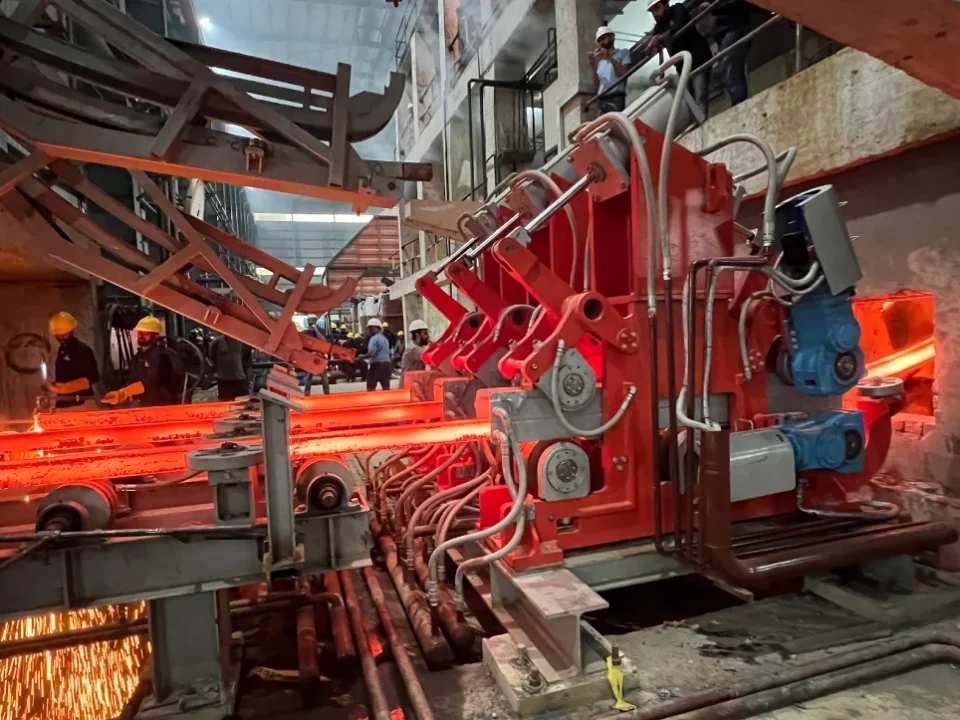 ff steel ccm commissioning