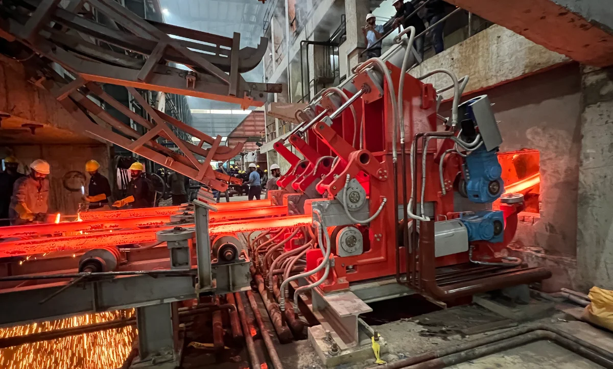 ff steel ccm commissioning