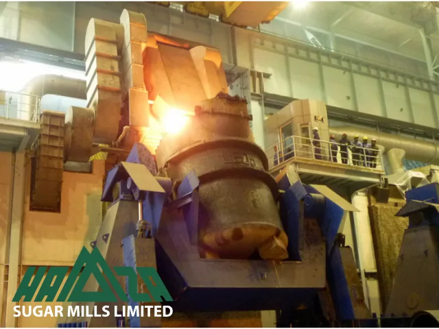 Induction Furnace commissioned by Unisons Steel Solutions at Hamza Sugar