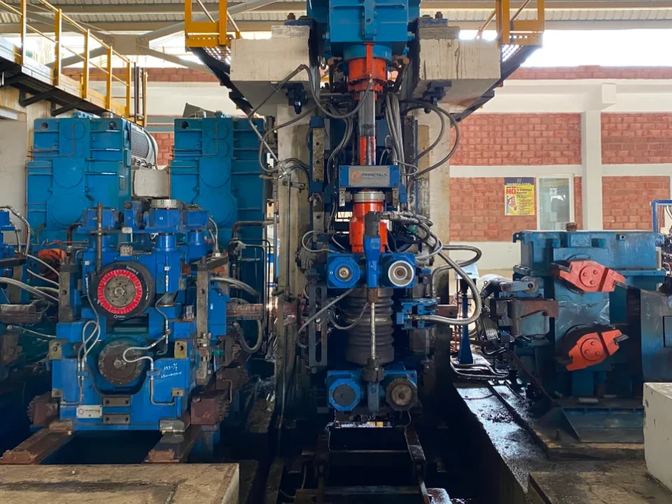 rebar rolling mill operation