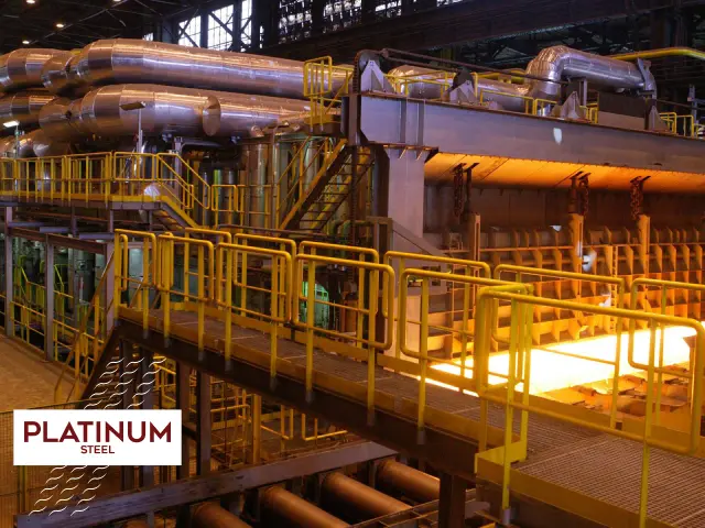 Reheating Furnace commissioning by Unisons Steel Solutions at Platinum Steel