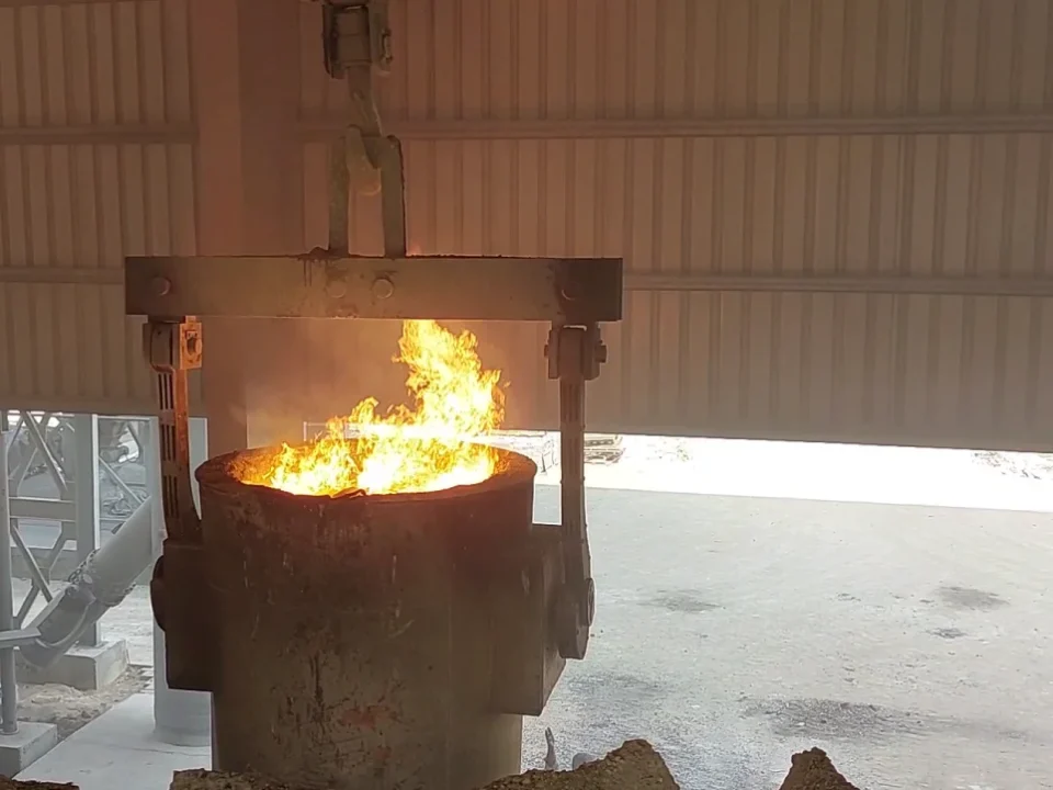 induction furnace commissioning by unisons steel solutions at platinum steel