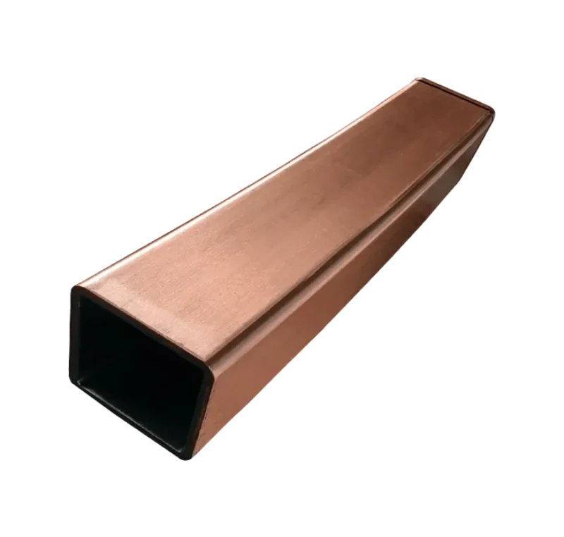 rectangular copper mold tubes for continuous casting machine billet casting