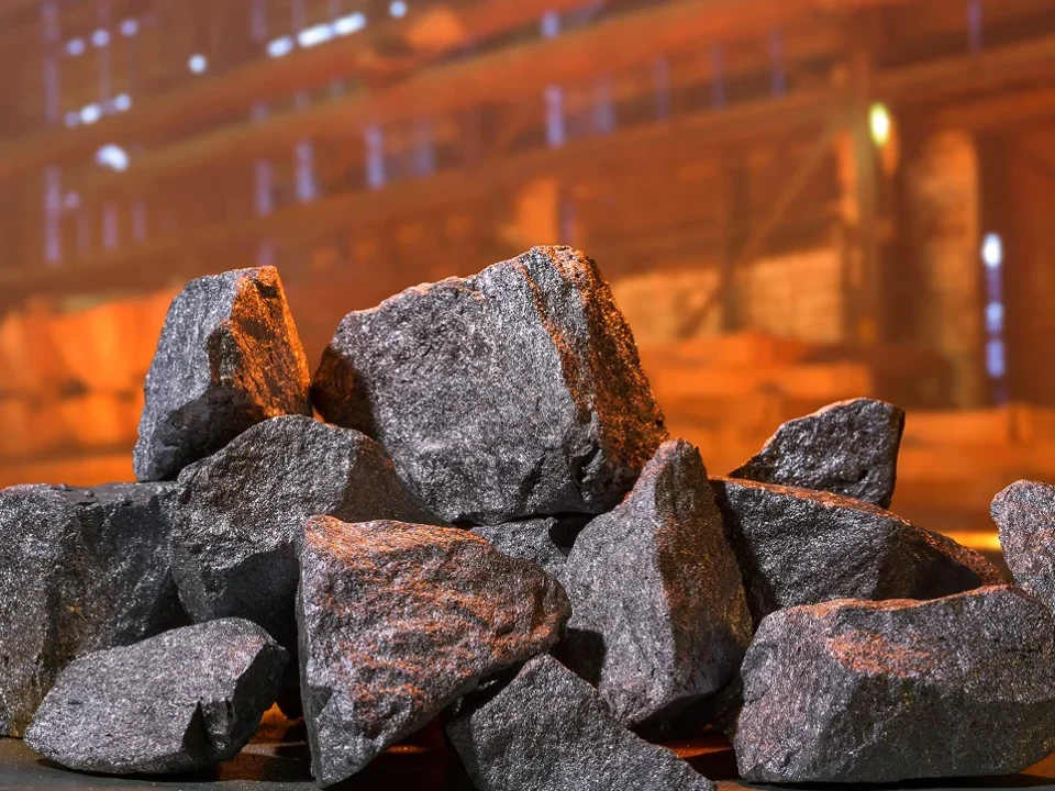 image of ferro alloys used in steelmaking