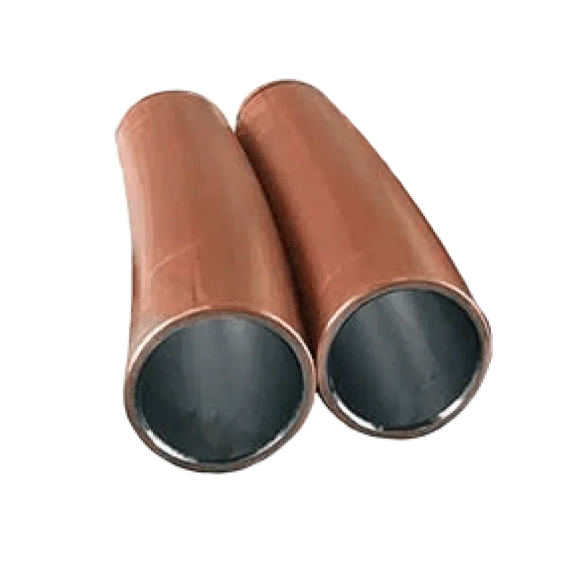 round copper mold tubes used in continuous casting